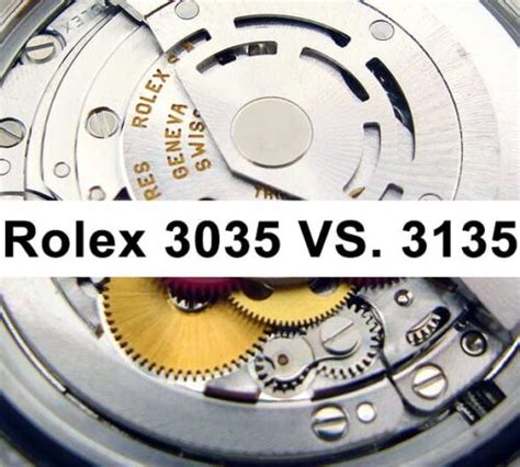 rolex 3035 vs 3135|rolex 3135 movement price.